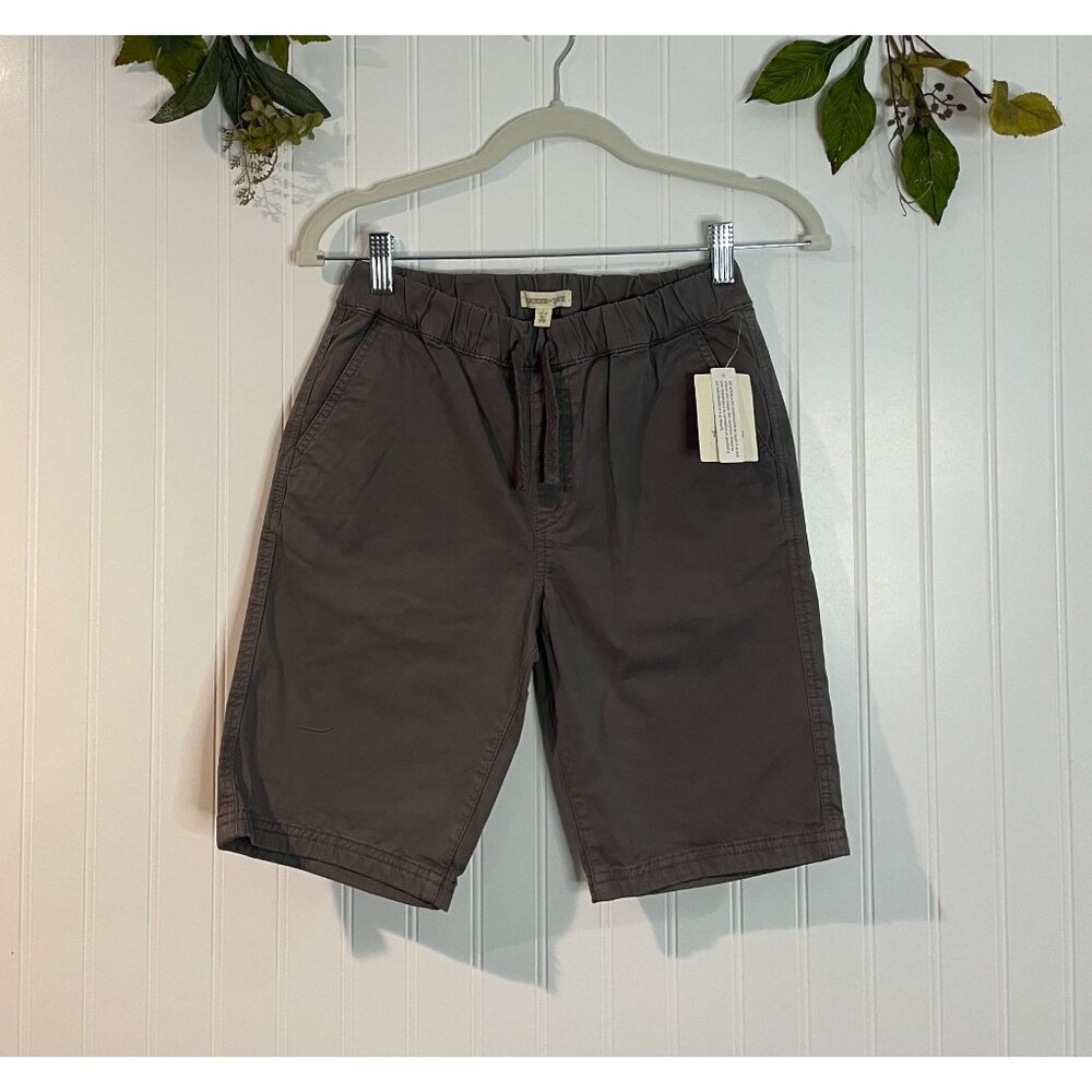 Tucker + Tate Boys Elastic Waist Drawstring Shorts Size 10/12 Cotton & Elastane